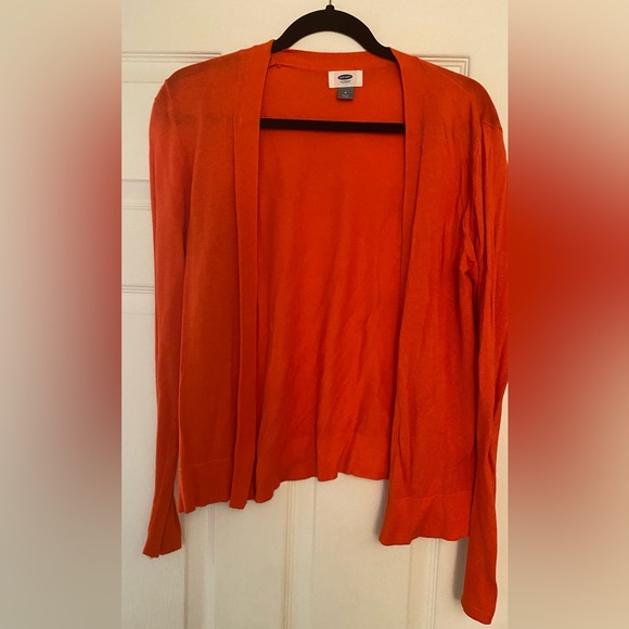 Old Navy bright red cardigan - Picture 1 of 2
